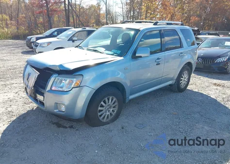 2009 Mercury Mariner Premier z USA, uszkodzony, nr VIN 4M2CU97739KJ14224